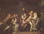 The Paternal Curse or and Ungrateful Son (mk05), Jean Baptiste Greuze